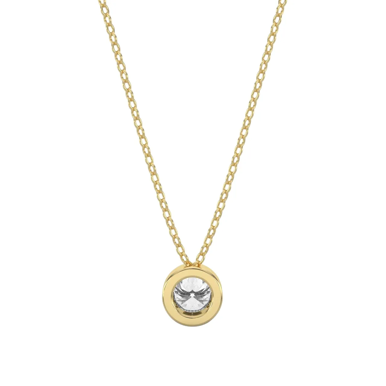 0.31 TW Diamond Pendant