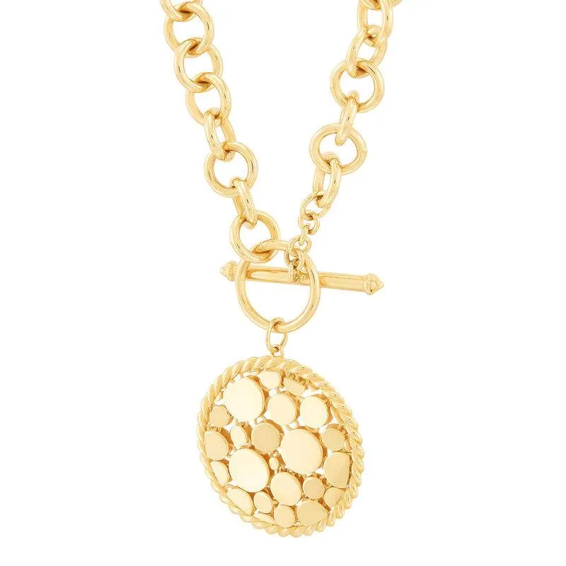 14K GOLD FASHION NECKLACE