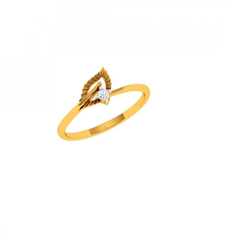 14KT (585) Yellow Gold Ring For Woman