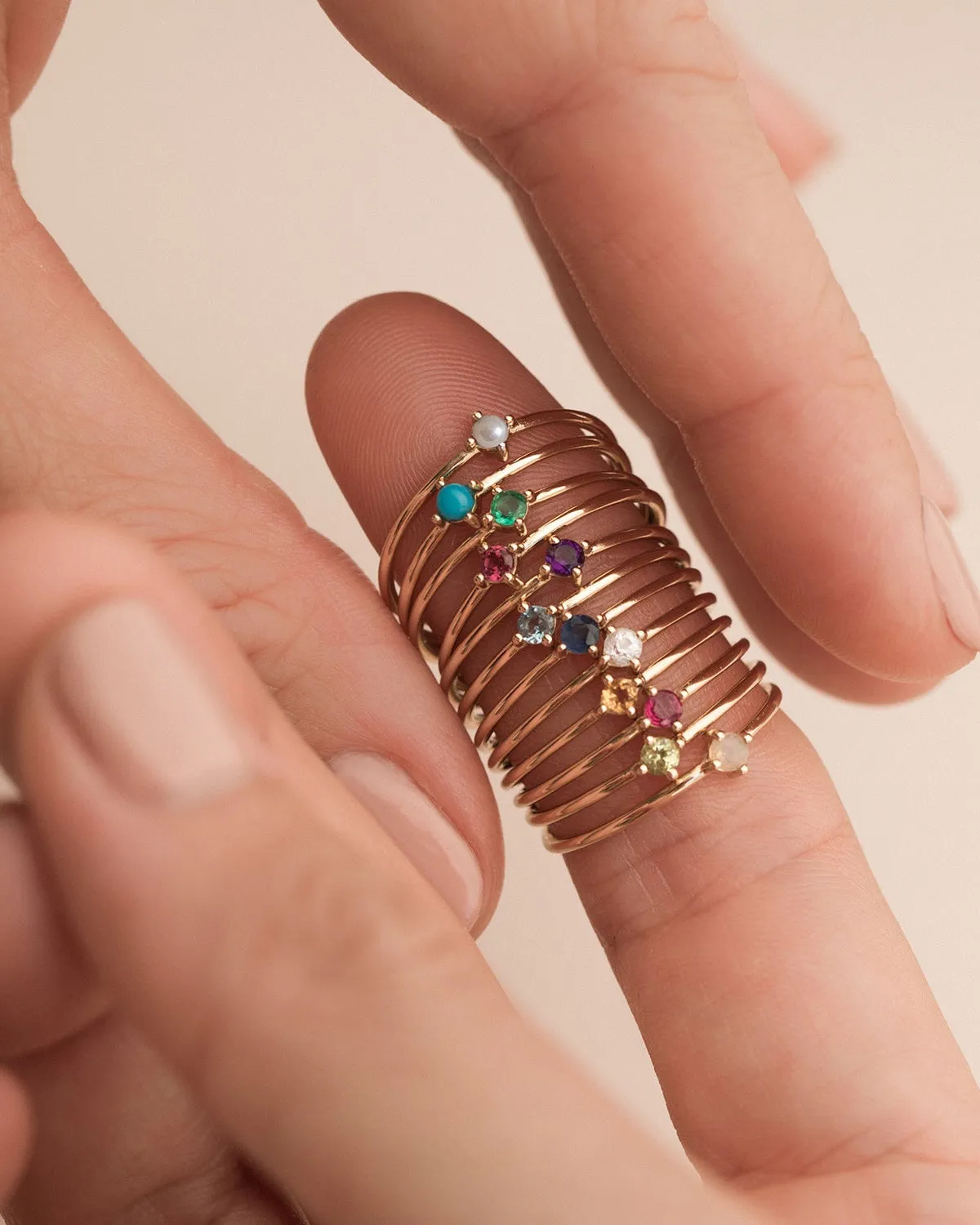 Amethyst Birthstone Ring