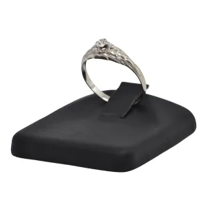 Antique Old European Cut Diamond Solitaire 18k Gold Ring C.1900