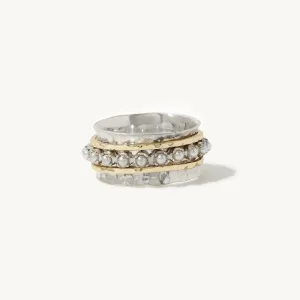 Aria Birthstone Spinner Ring  - June