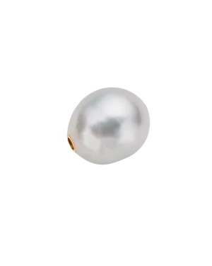 Baroque Pearl Clasp | 13mm Baroque Pearl and Yellow Gold