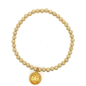 Beaded Bracelet with PSU Seal