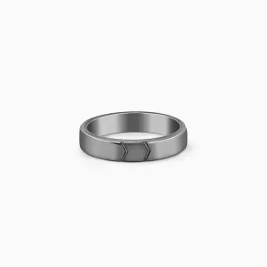 Black Rhodium Daring Ring For Him