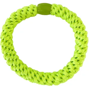 Bow's by St?r Braided Hair Elastic - Basic Neon Yellow 6-pack
