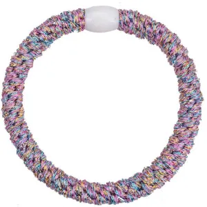 Bow's by Str Braided Hairties Rainbow