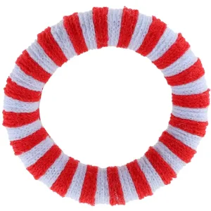 Bow's by St?r Ea Hair Elastic - Red/Light Blue Striped 6-pack