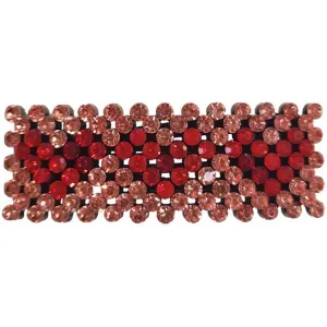 Bow's by Str Zoey Heart Rose/Red 7,5 cm