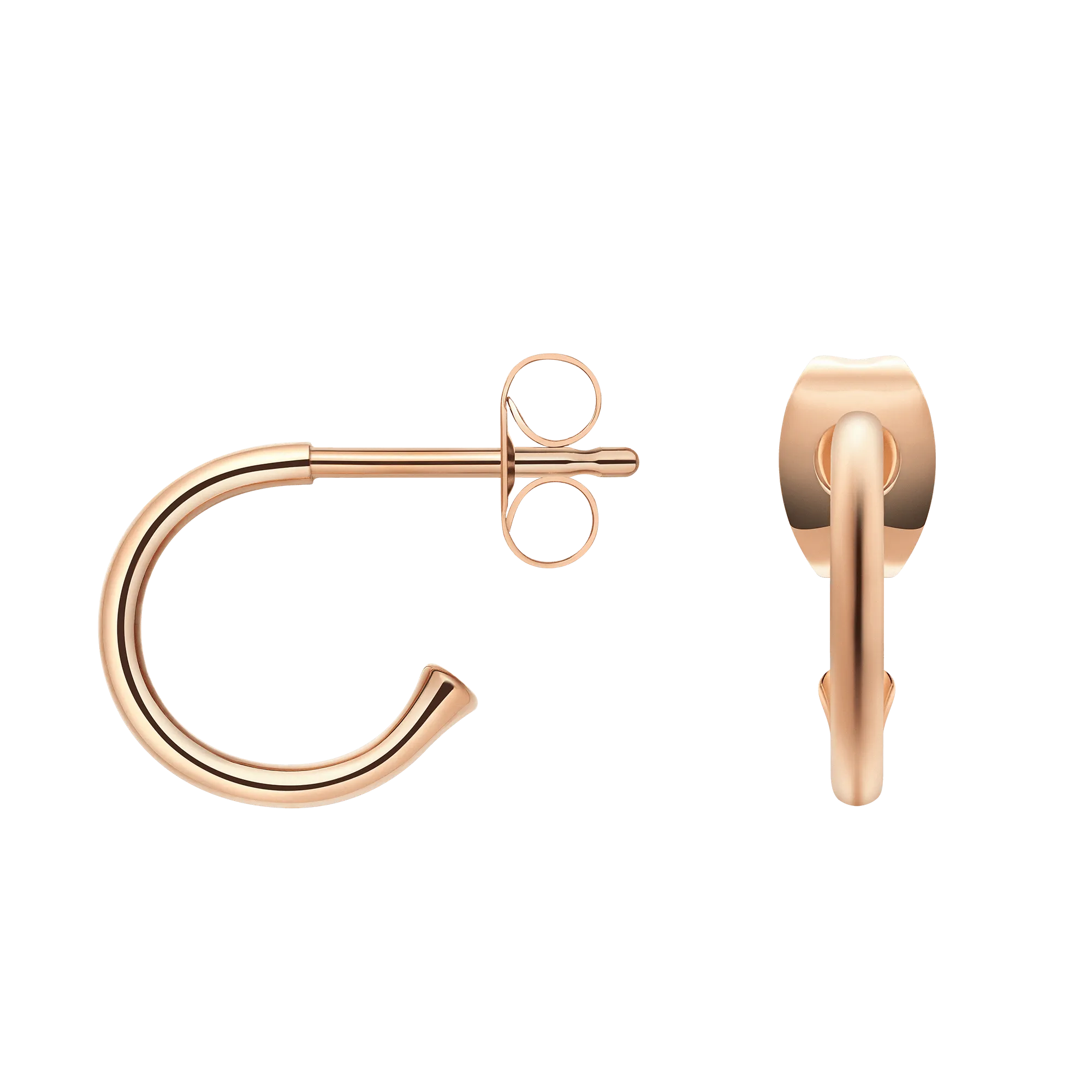 Charms Earrings Rose Gold