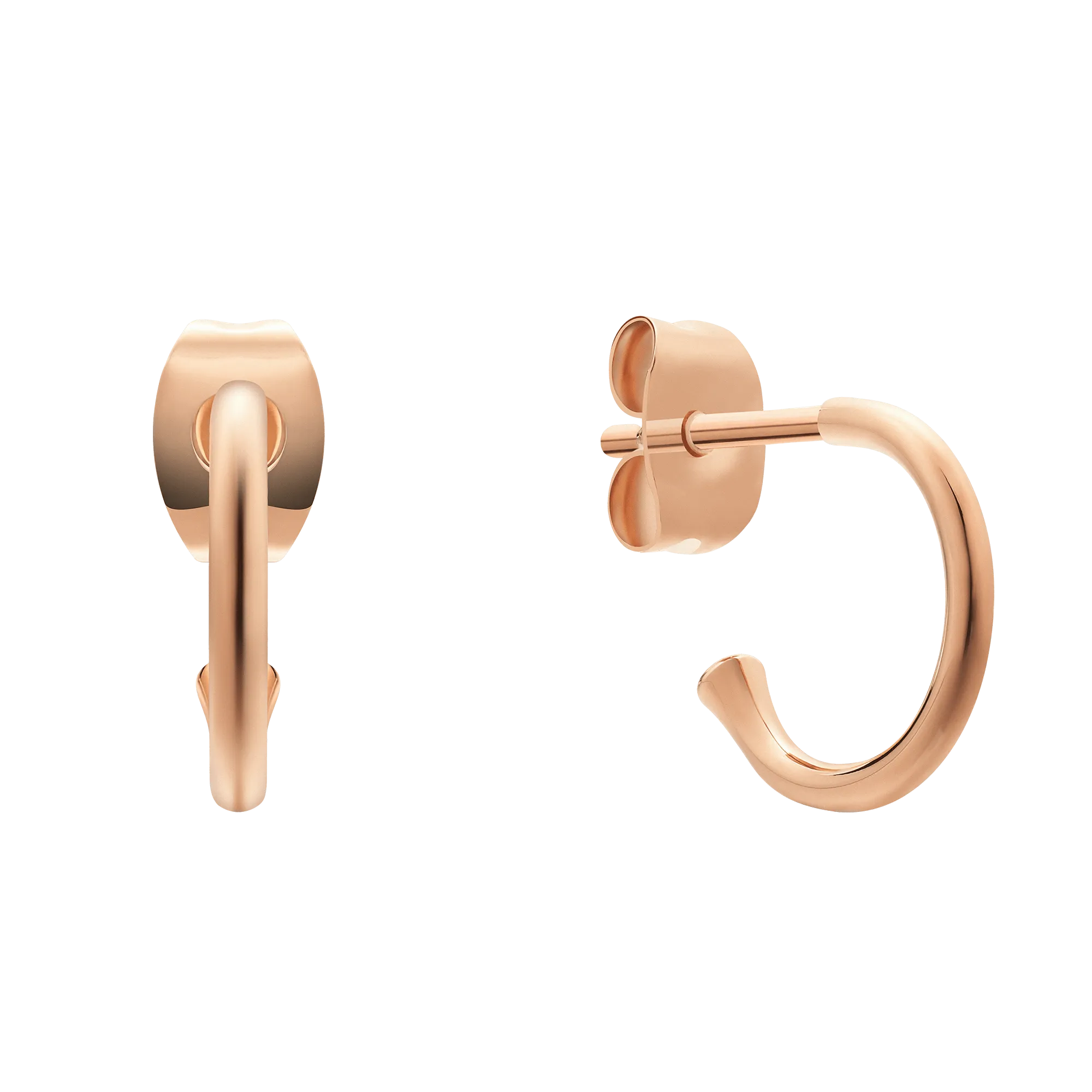 Charms Earrings Rose Gold