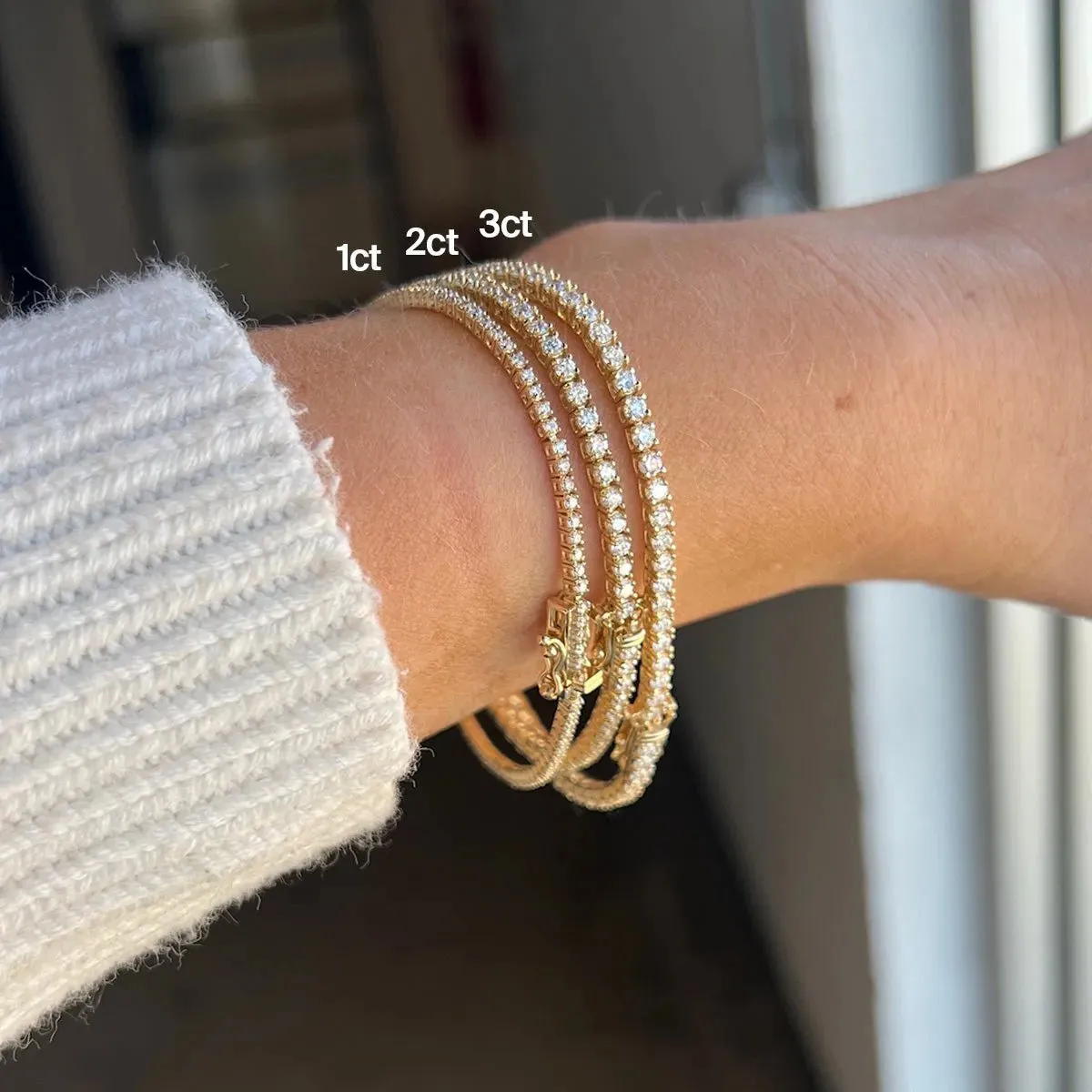Classic Tennis Bracelet, 3ct