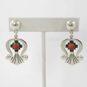 Coral Earrings