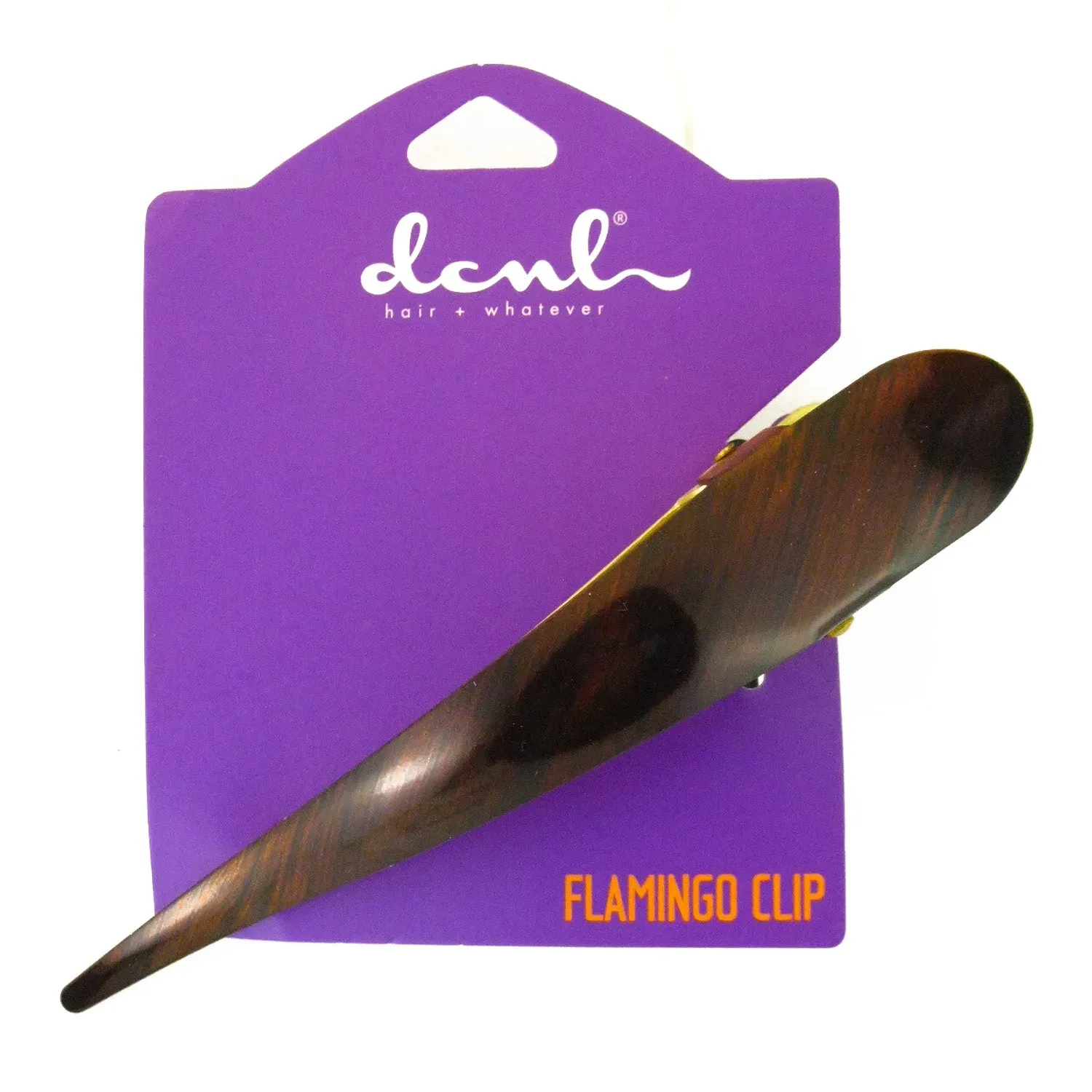 Dcnl Tortoise Medium Flamingo Clip