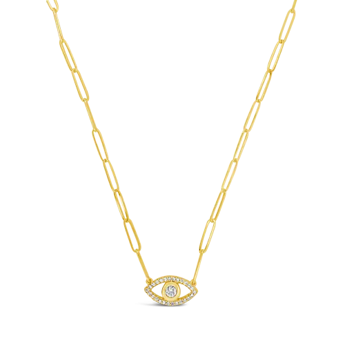 Diamond Eye Design Pendant