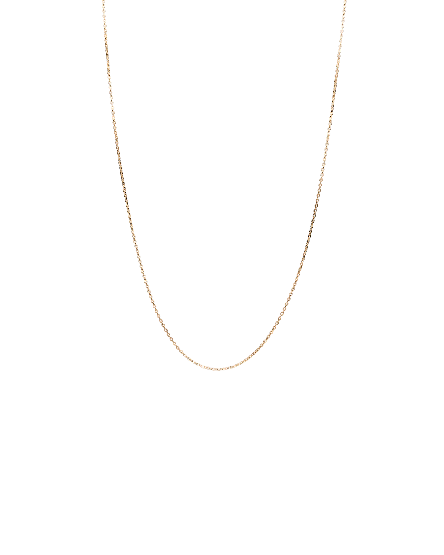 Fine Mirror Trace Chain | Rose Gold
