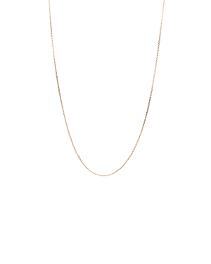 Fine Mirror Trace Chain | Rose Gold