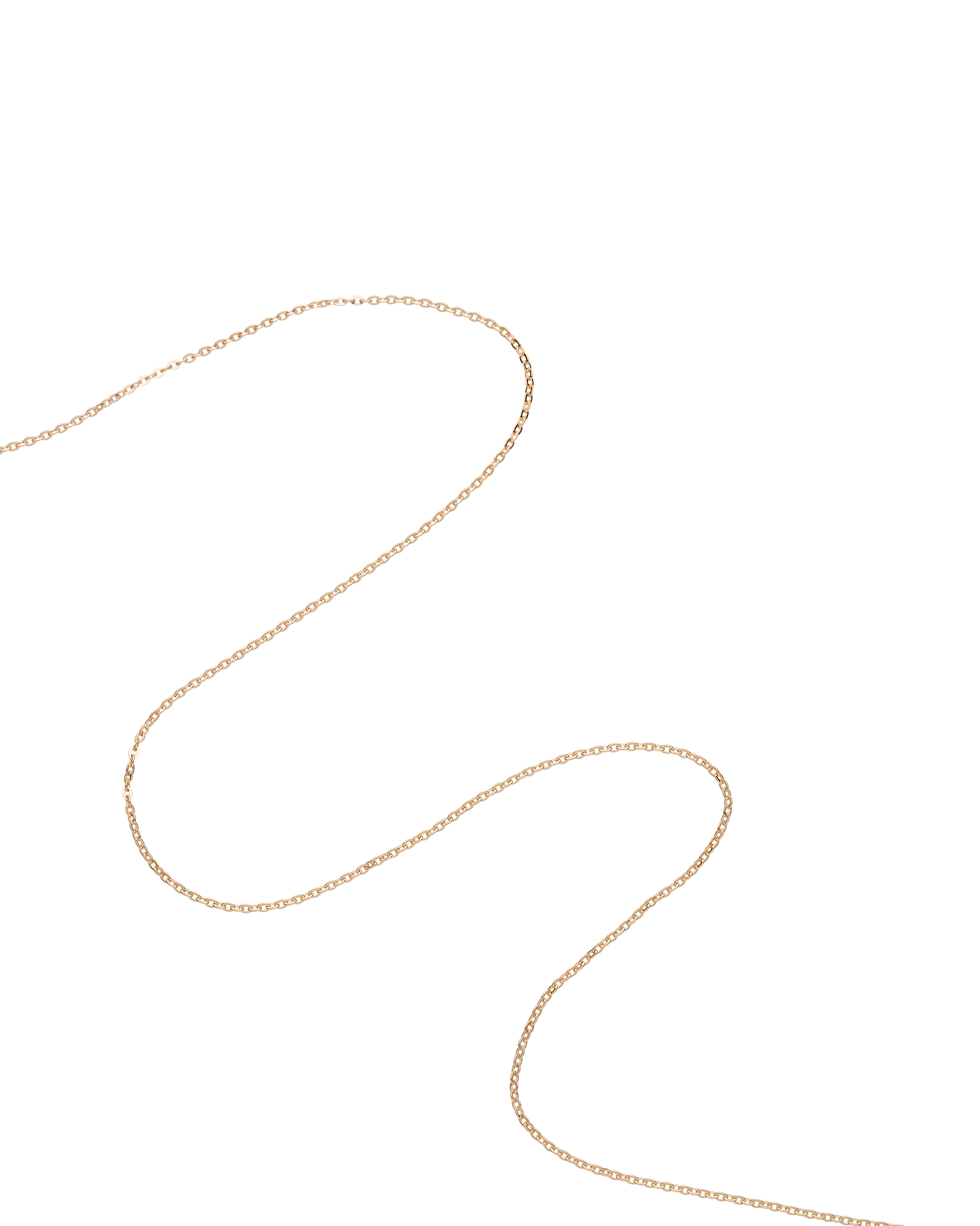 Fine Mirror Trace Chain | Rose Gold