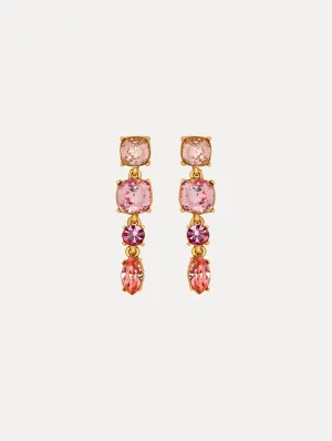 Four-Tier Drop Earrings