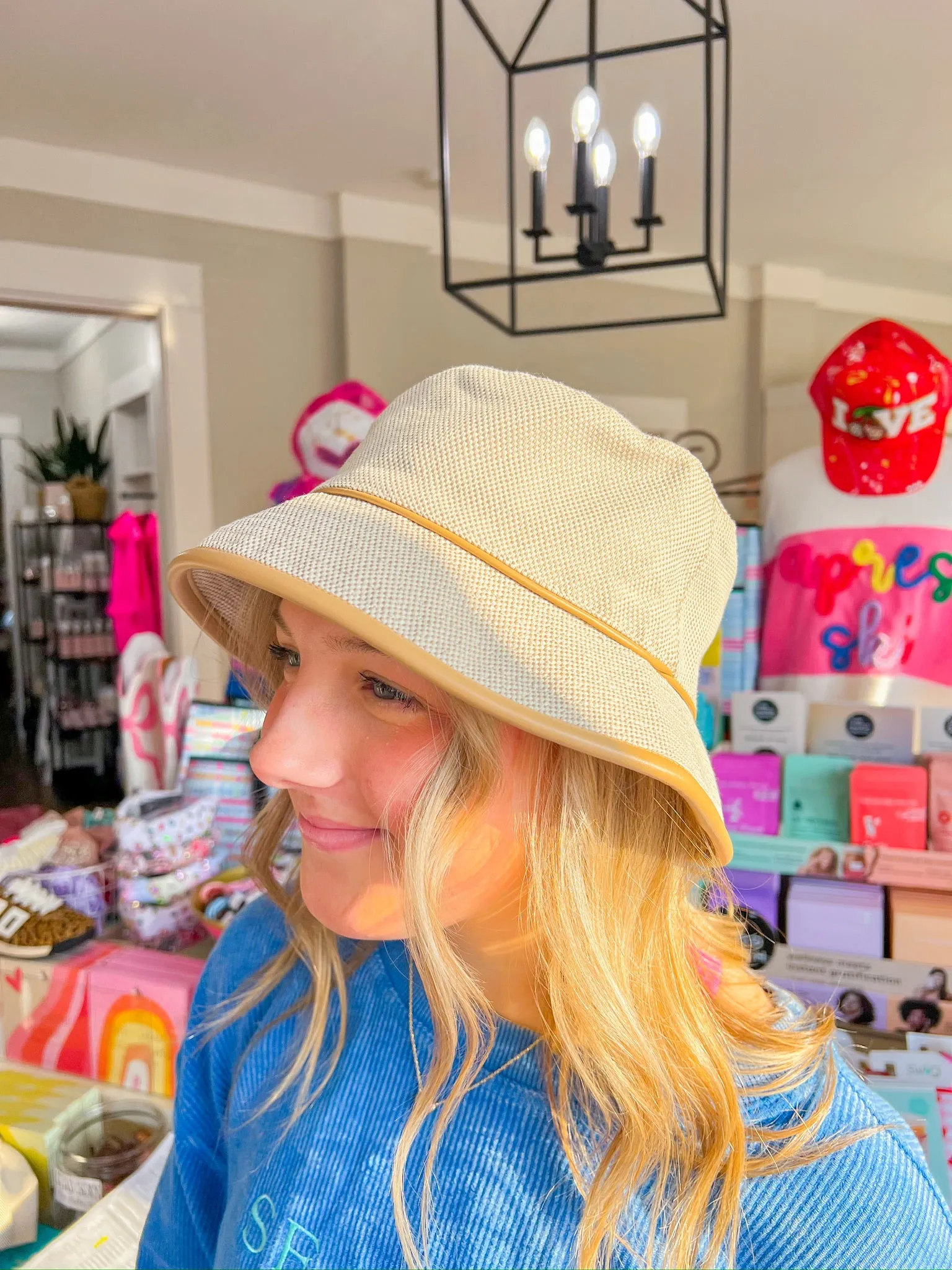 Frankie Bucket Hat - Tan
