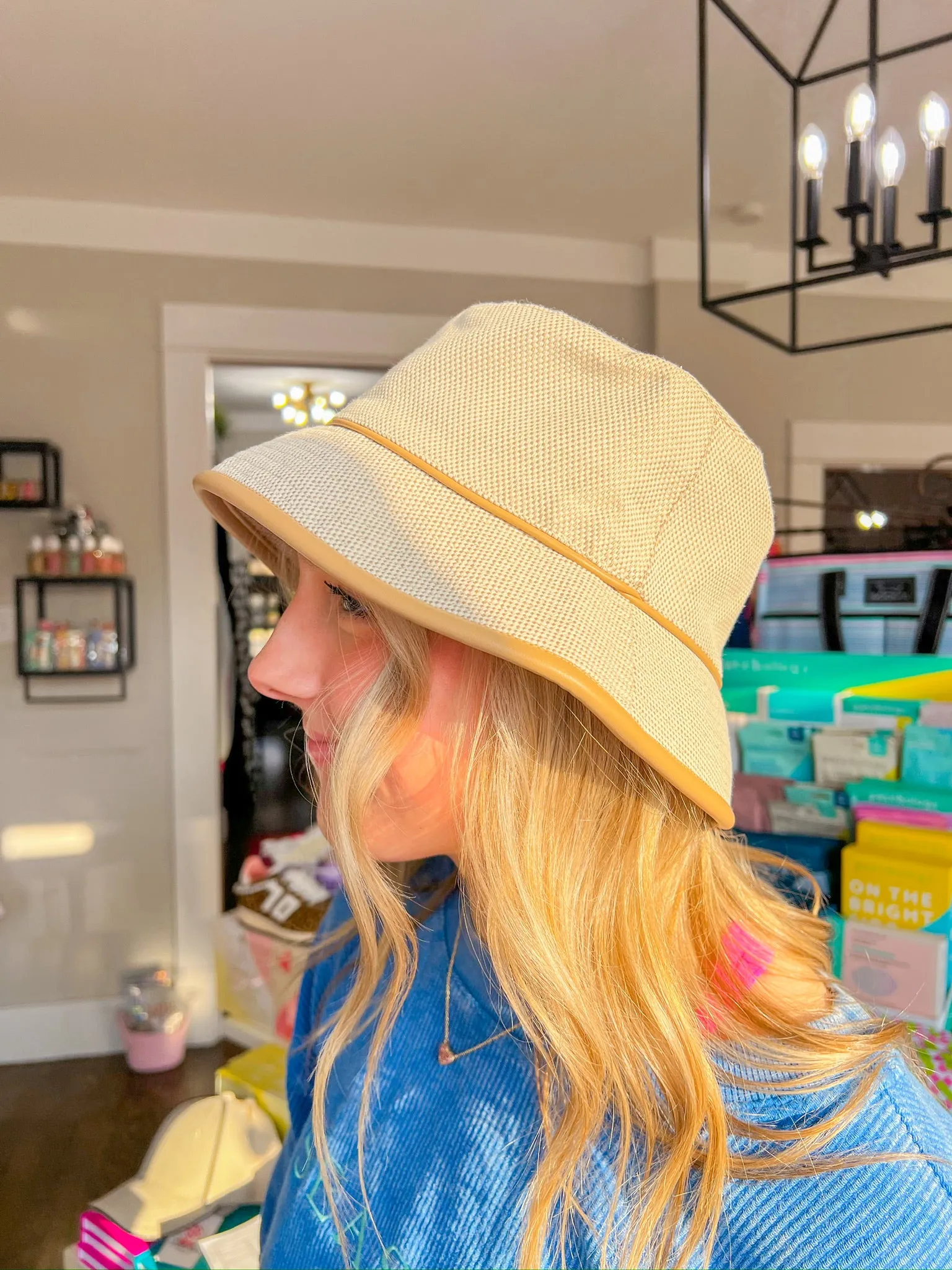 Frankie Bucket Hat - Tan