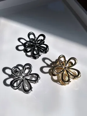 Gold Daisy Hair Clip