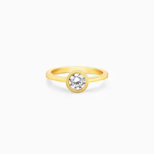 Golden Sparkle Ring