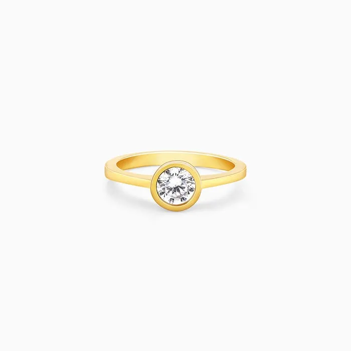 Golden Sparkle Ring