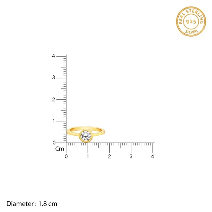 Golden Sparkle Ring