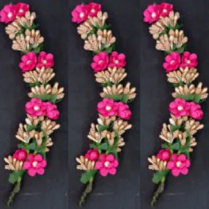 Kavya's Kreation Designer Floral Hair Brooch Combo