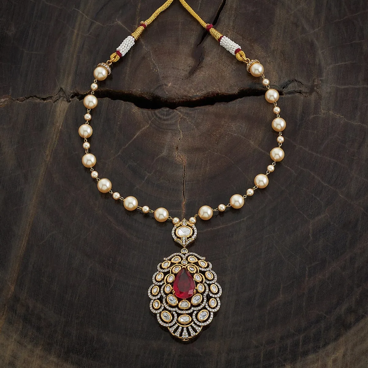 Kundan Necklace 173033