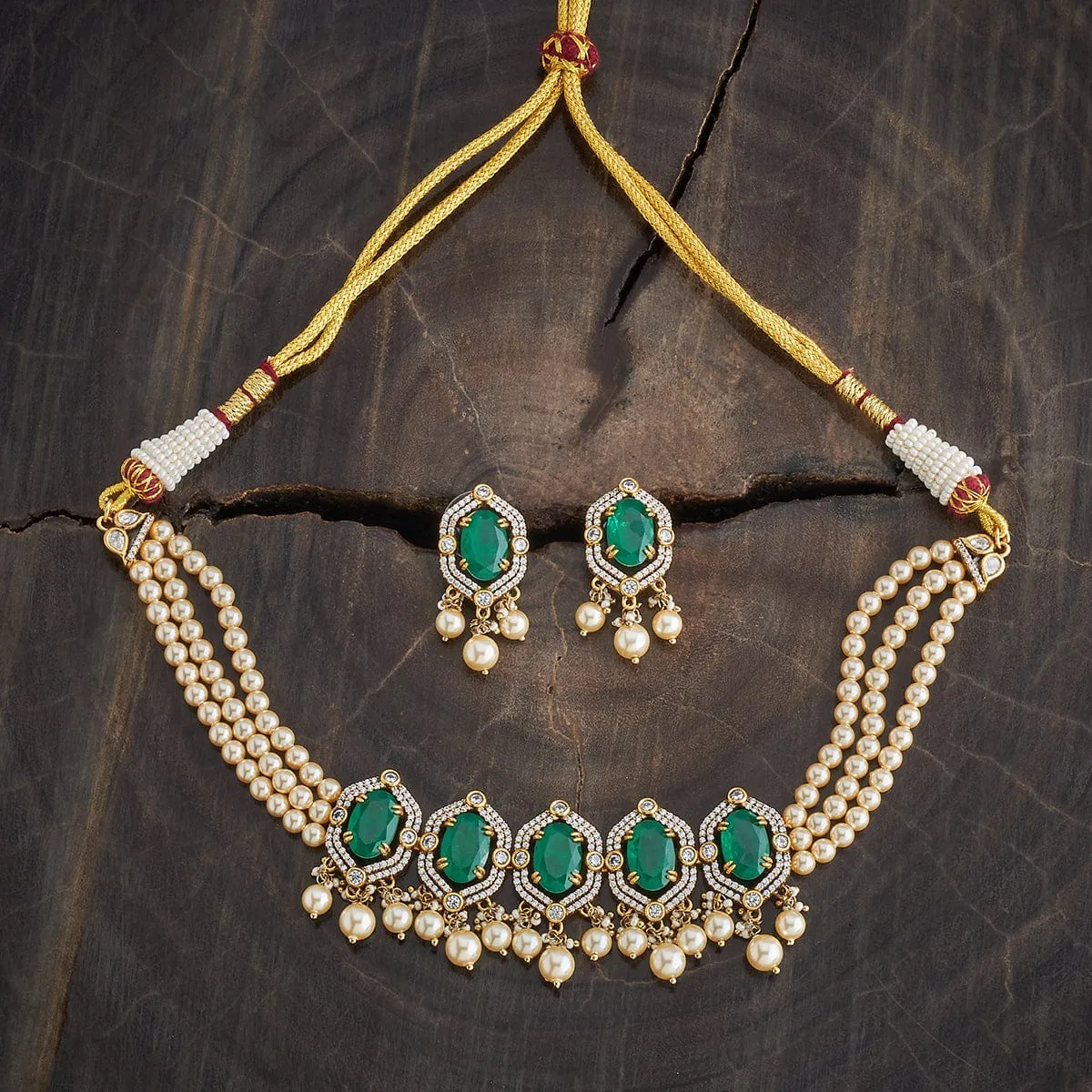 Kundan Necklace 178305