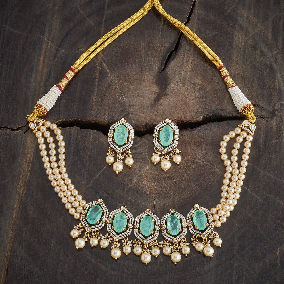 Kundan Necklace 178305