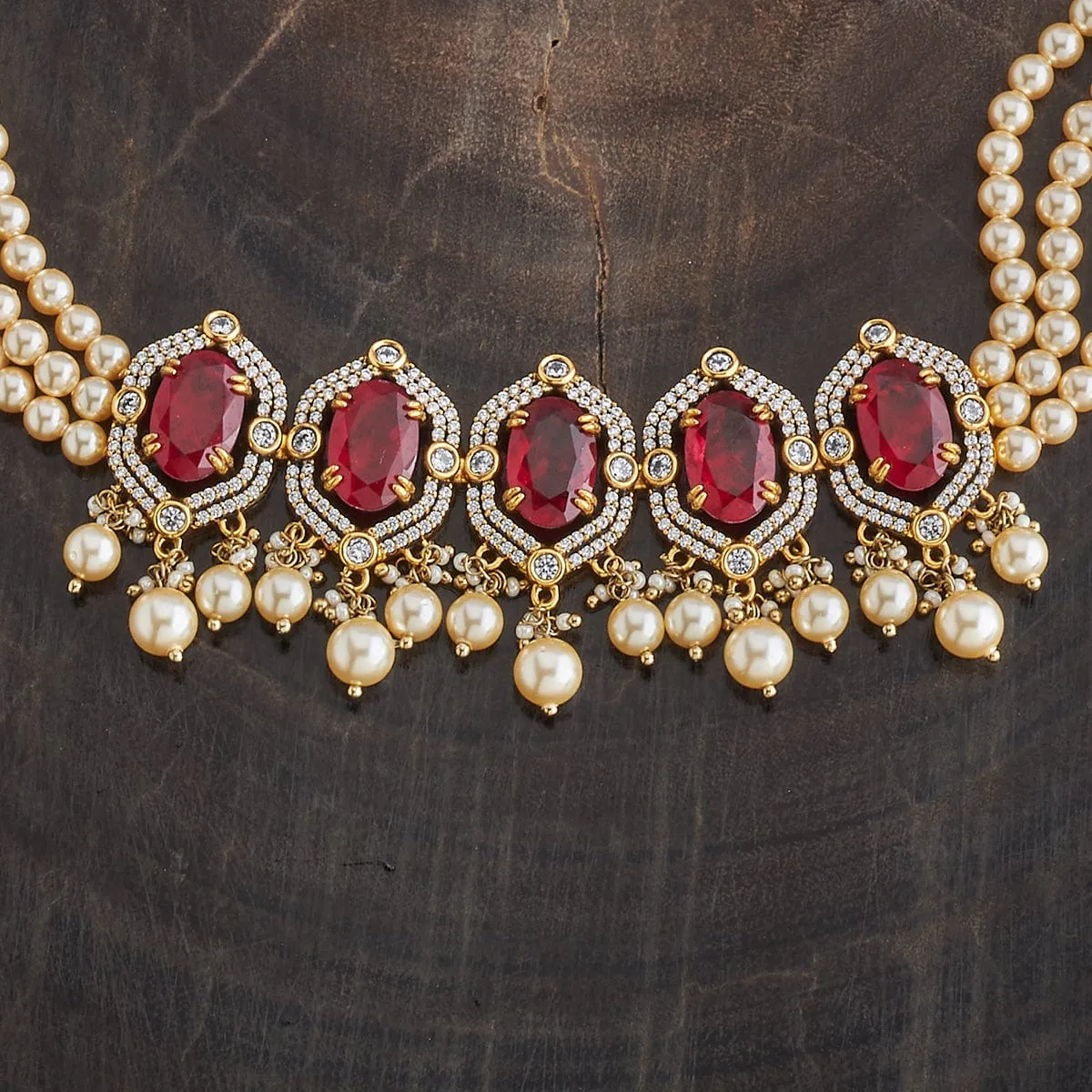 Kundan Necklace 178305