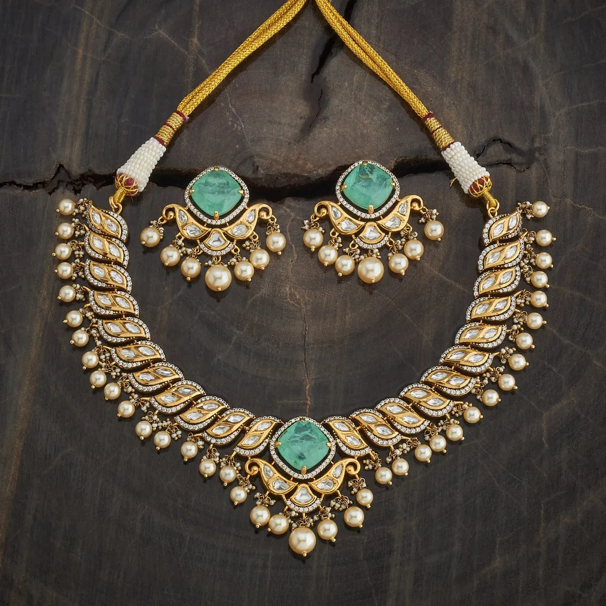 Kundan Necklace 182309