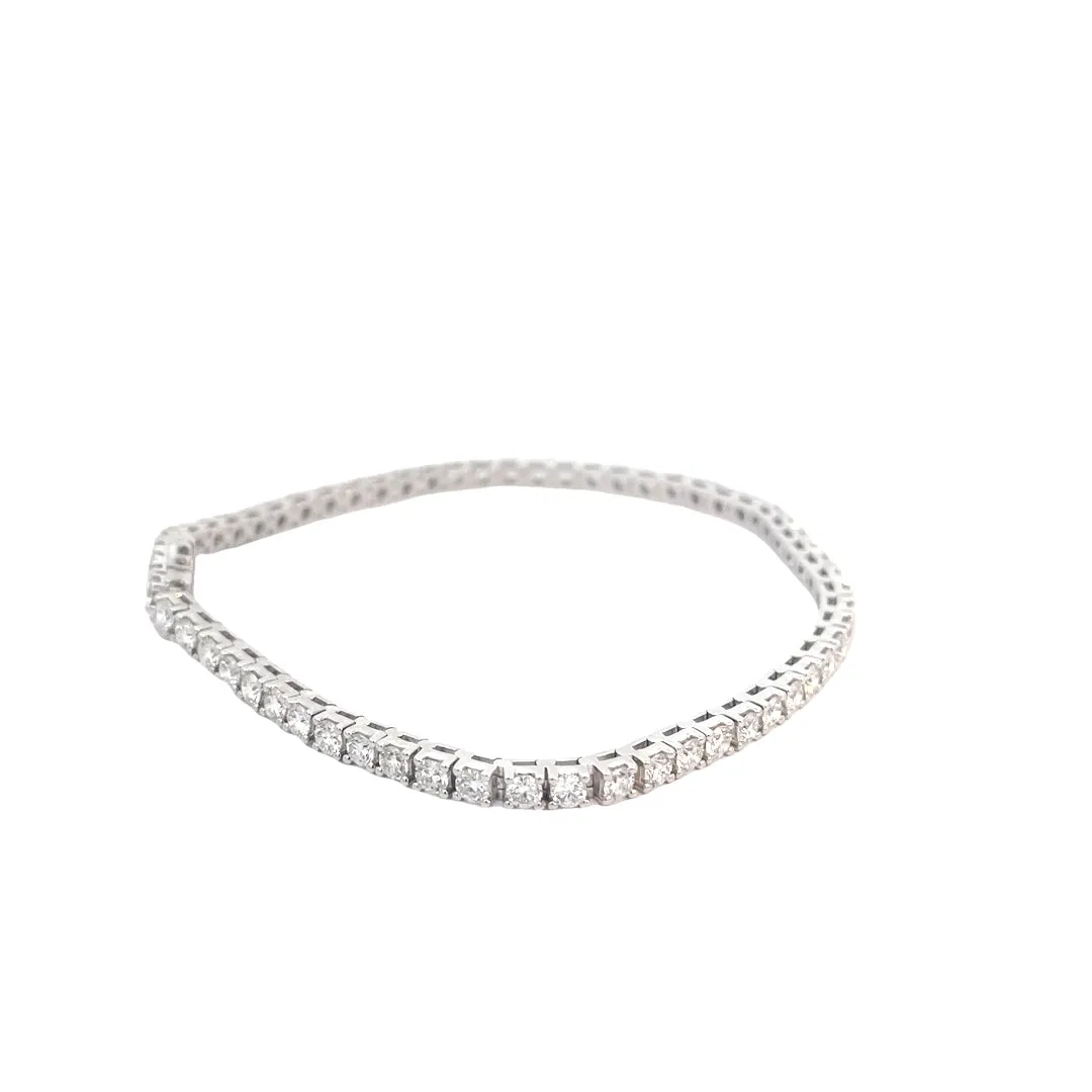 Lab Grown Diamond Tennis Bracelet