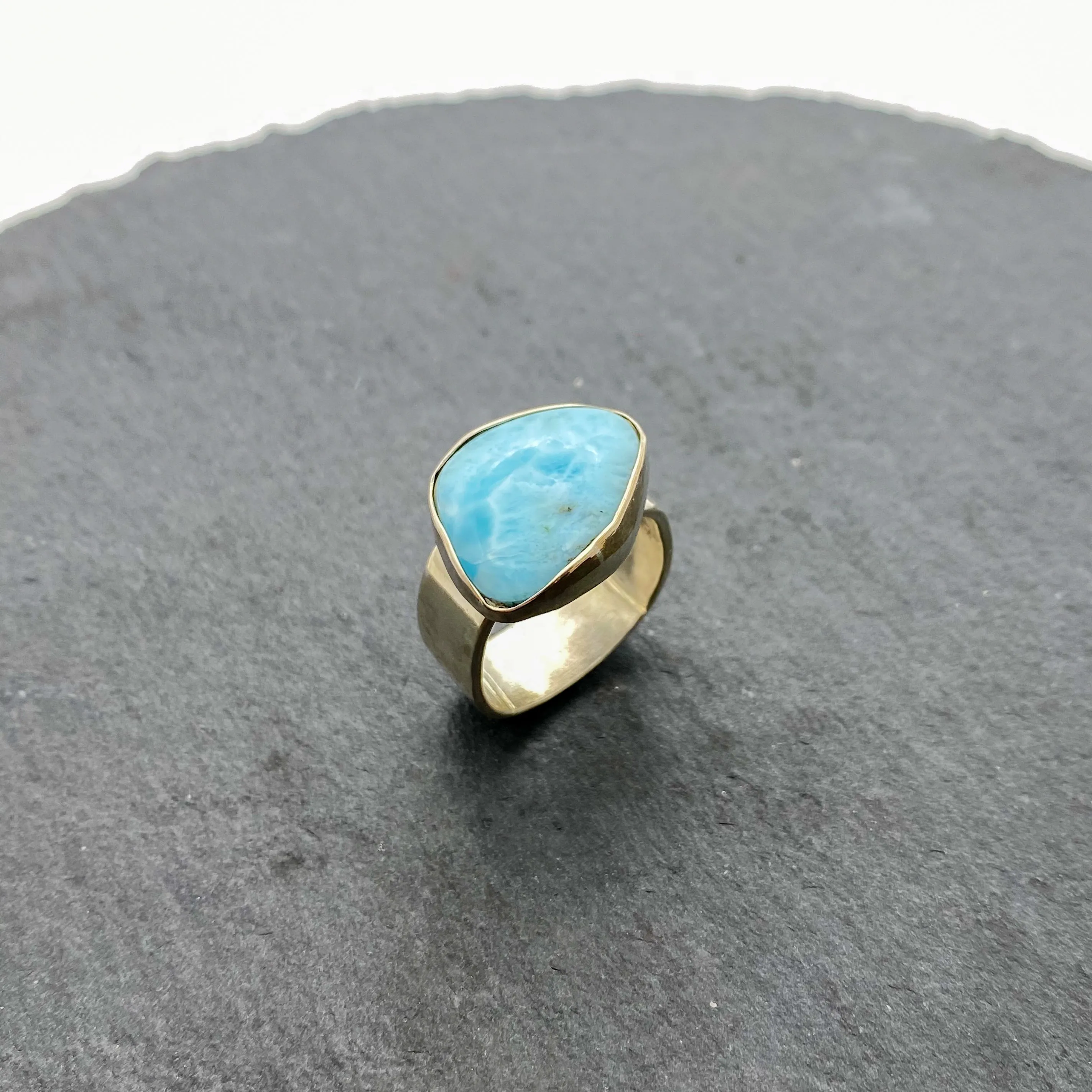 Larimar Ring Size 9