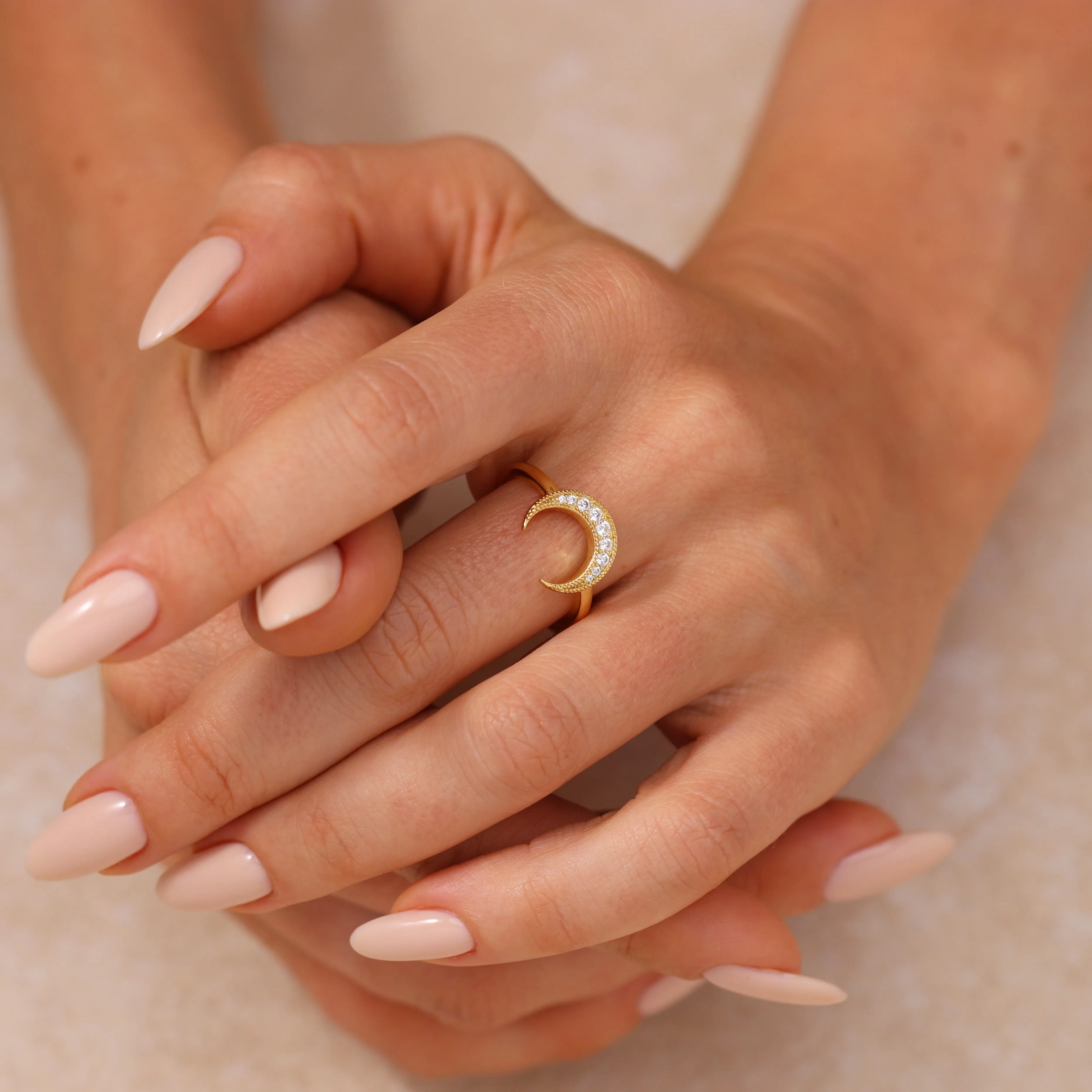 Leila Moon Ring