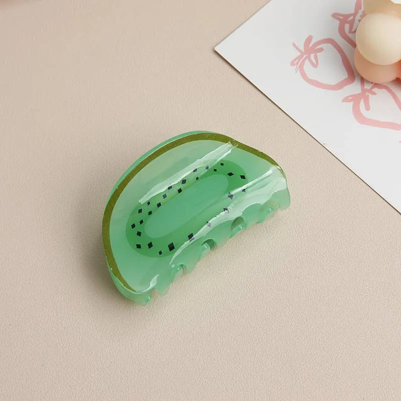 Lemon Hair Claw Clip