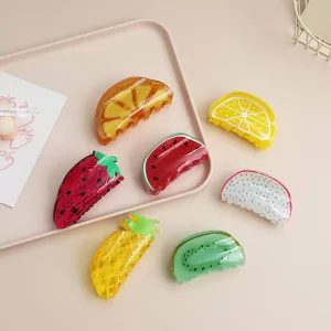 Lemon Hair Claw Clip