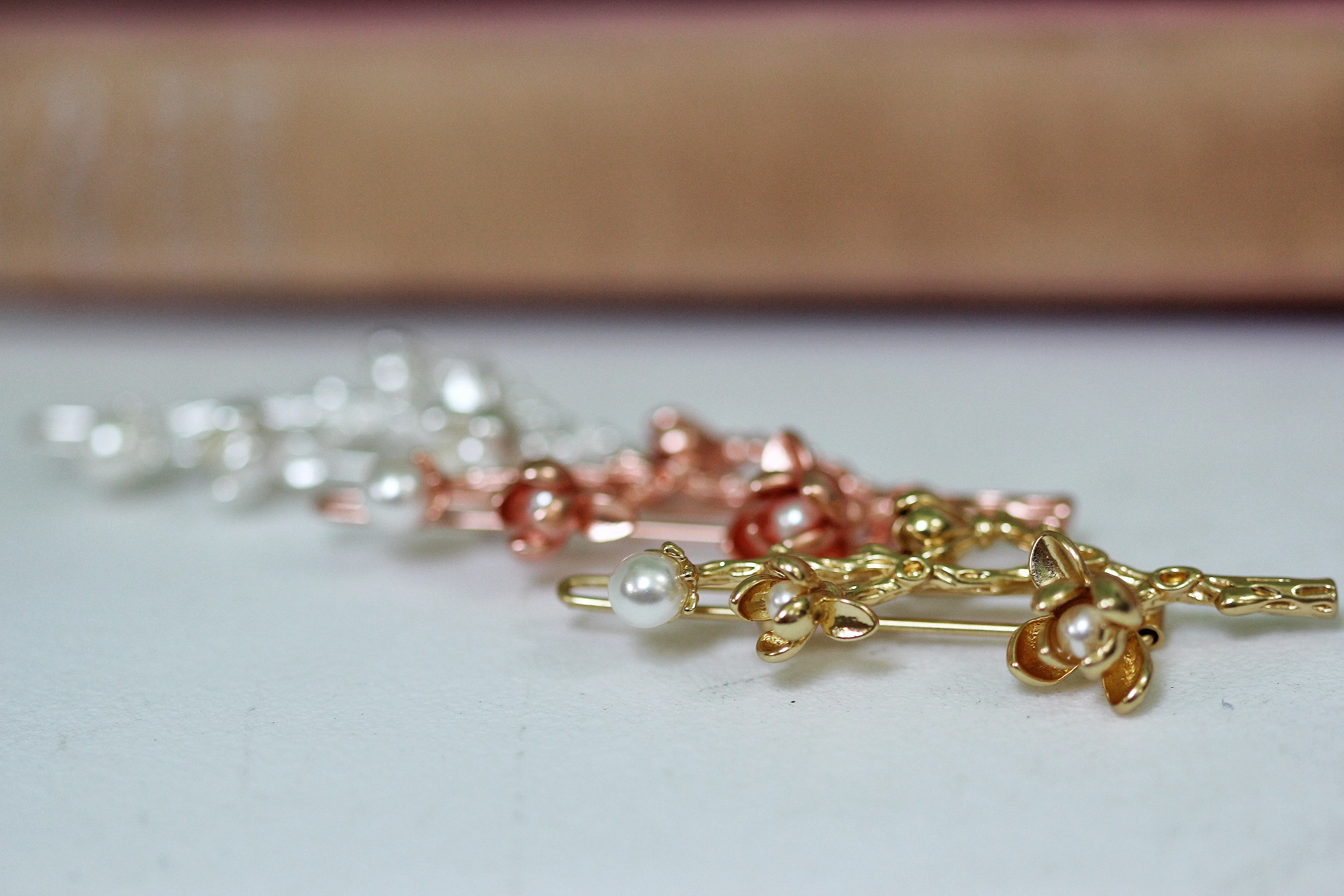 Magnolia Branch Barrette