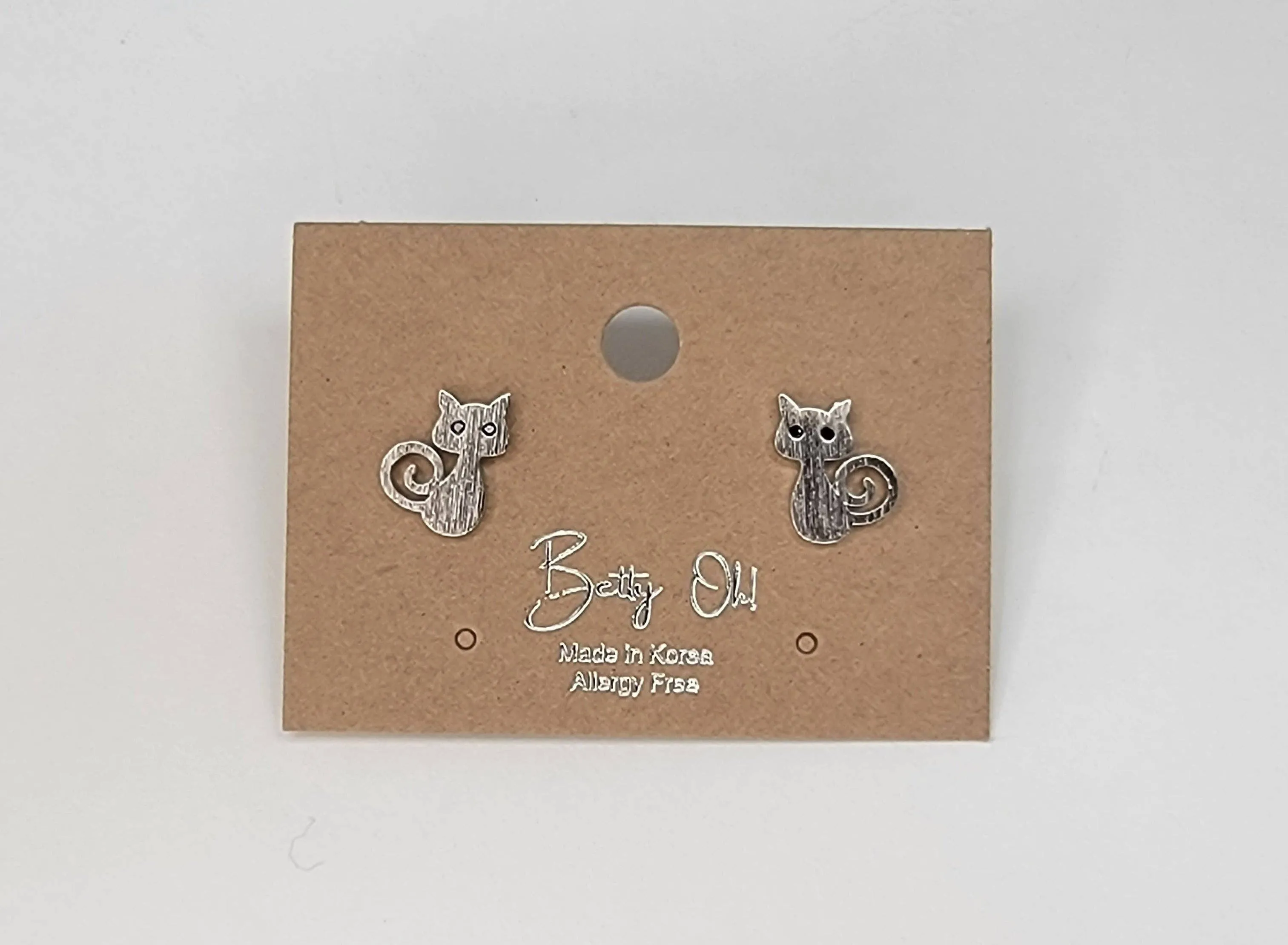 Mini Cat Post Earrings