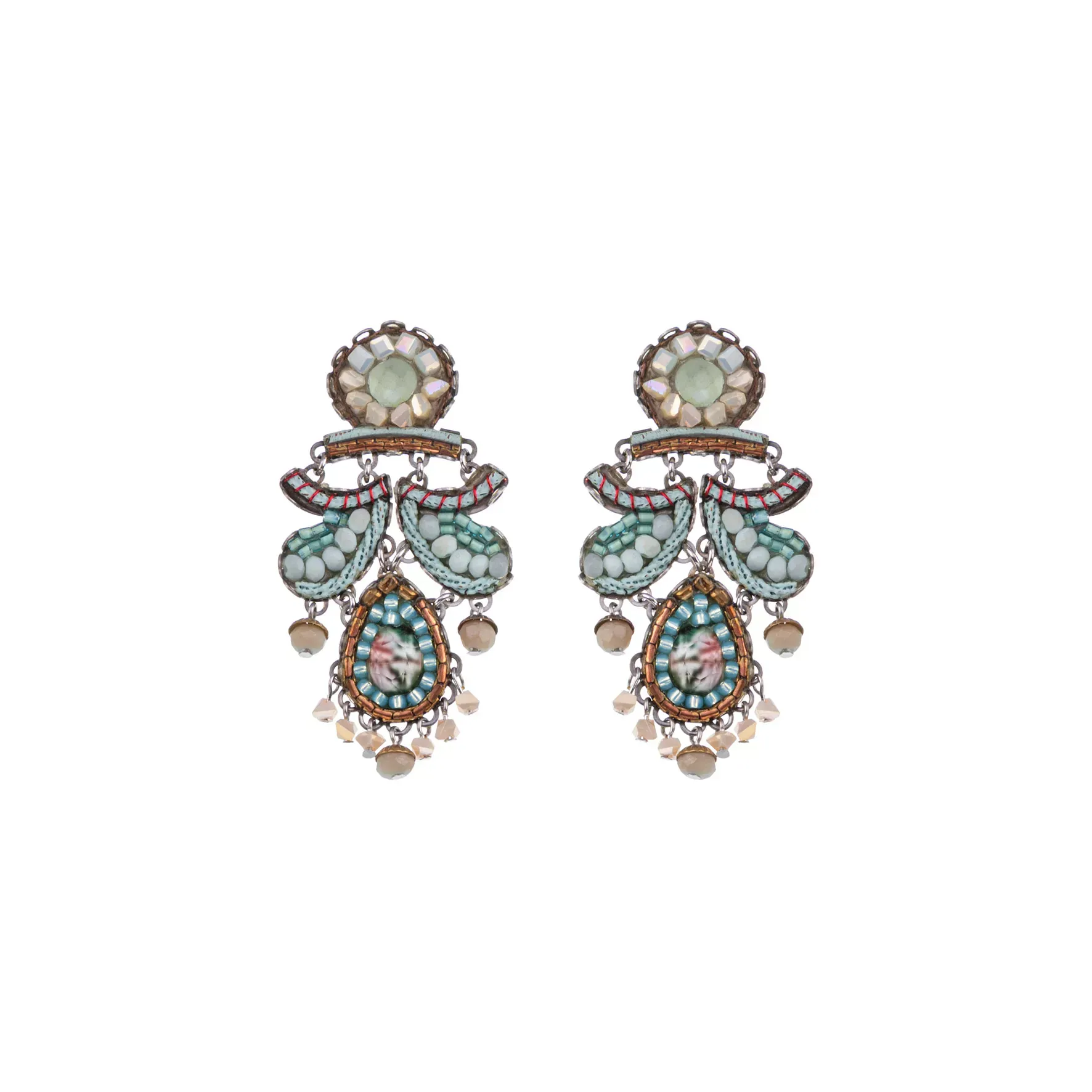 Mint Flavor Set, Aruna Earrings