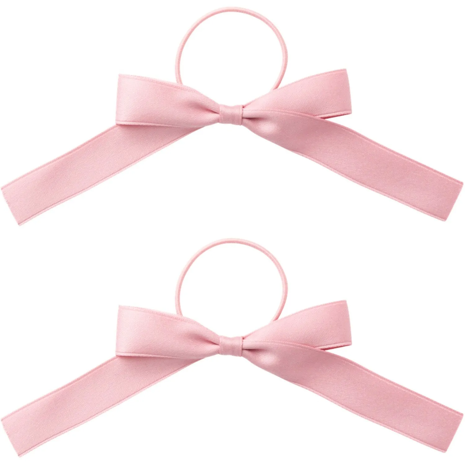 Name It Mauve Orchid Rena 2-pack Bow Hairelastic