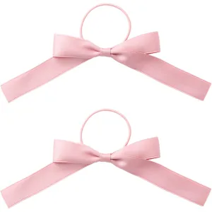 Name It Mauve Orchid Rena 2-pack Bow Hairelastic