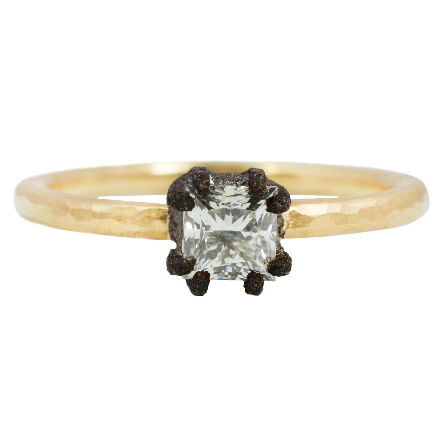 Princess Cut Atlas Ring