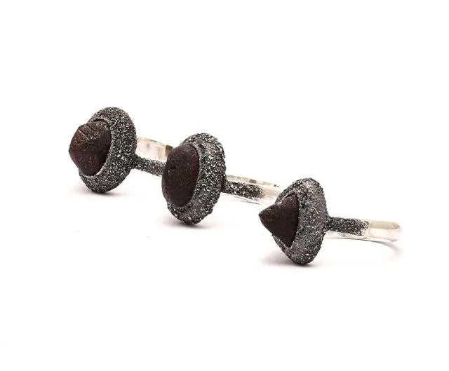 Red Peak Garnet Ring