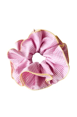 Retro Gingham Scrunchie