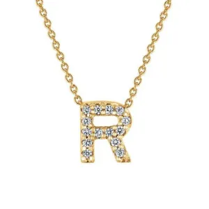 Roberto Coin 18K Love Letter 'R' Necklace