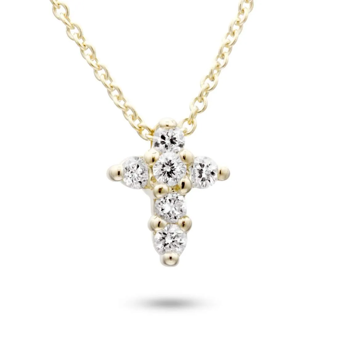 Roberto Coin Diamond Baby Cross